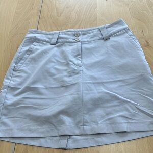 Nike golf beige skirt with built in short size S‎ like  new